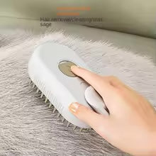 3-in-1 Steam Pet Grooming Brush | Electric Spray Massage Comb for Cats & Dogs