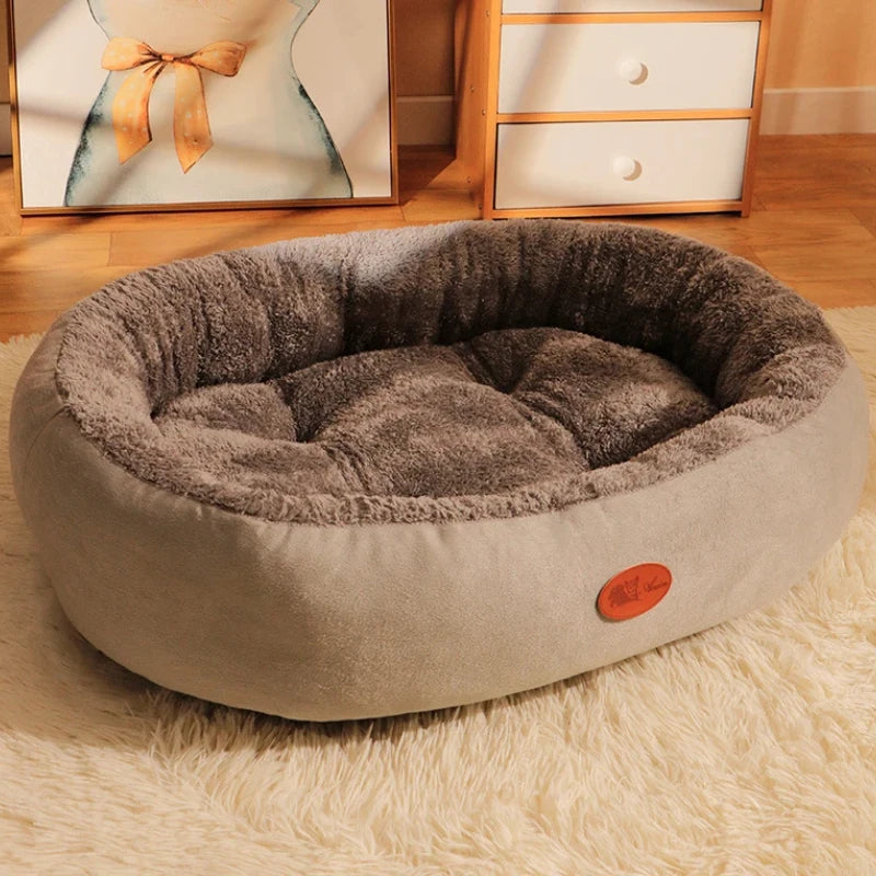 Warm Plush Pet Sofa Bed Mat
