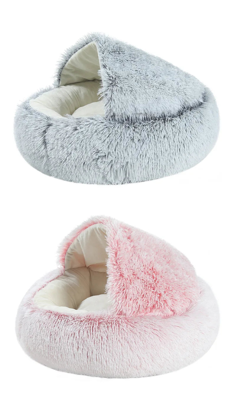 Autumn & Winter Soft Plush Pet Bed/Nest