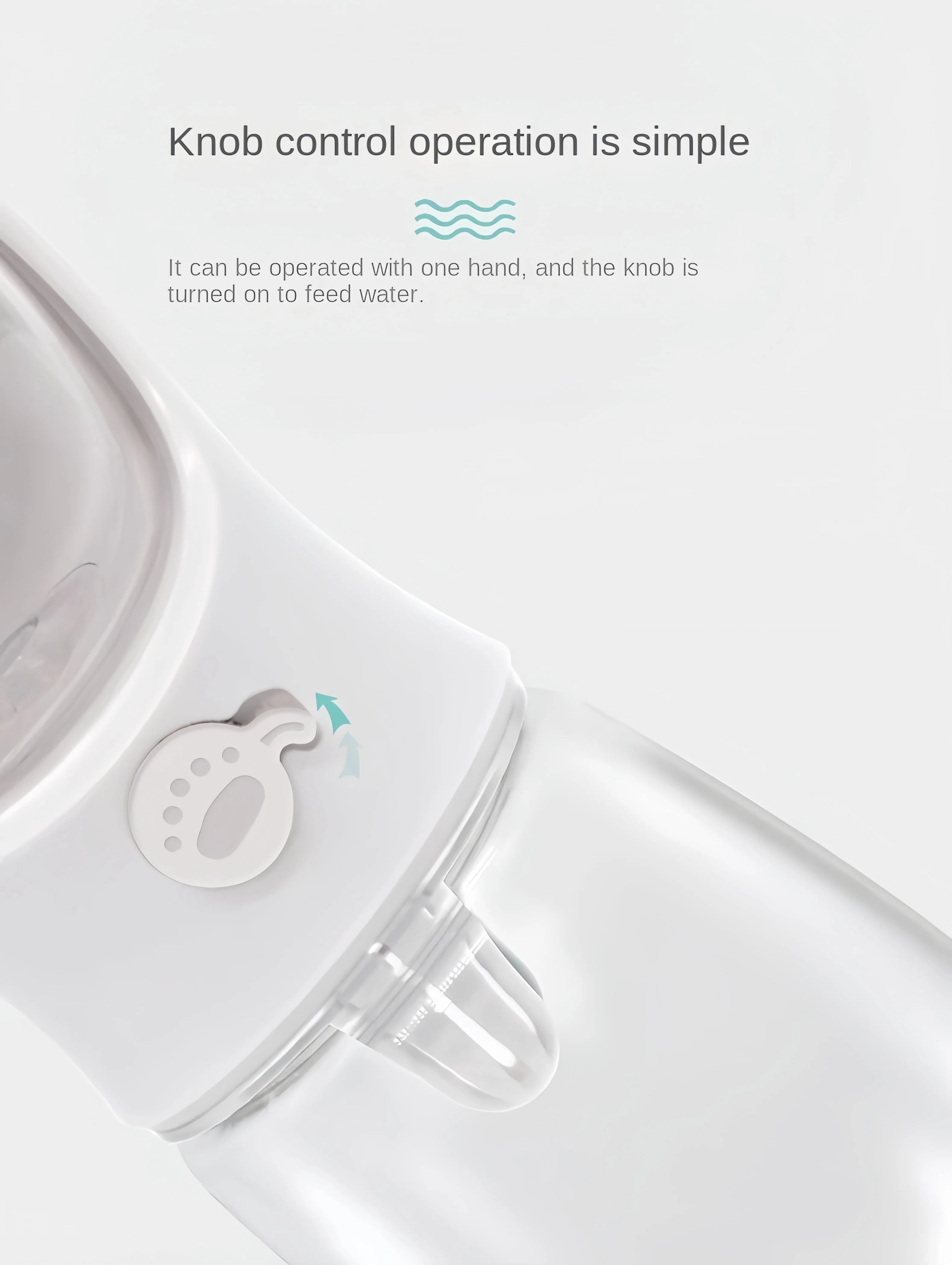 2-in-1 Portable Dog & Cat Water Bottle with Food Storage – Travel Pet Feeder Bowl