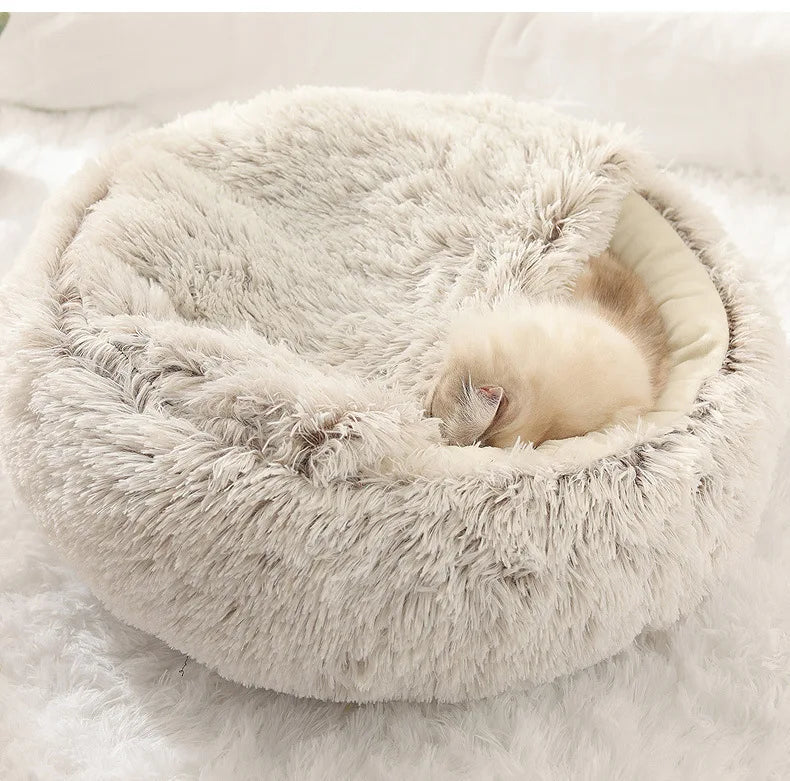 Autumn & Winter Soft Plush Pet Bed/Nest