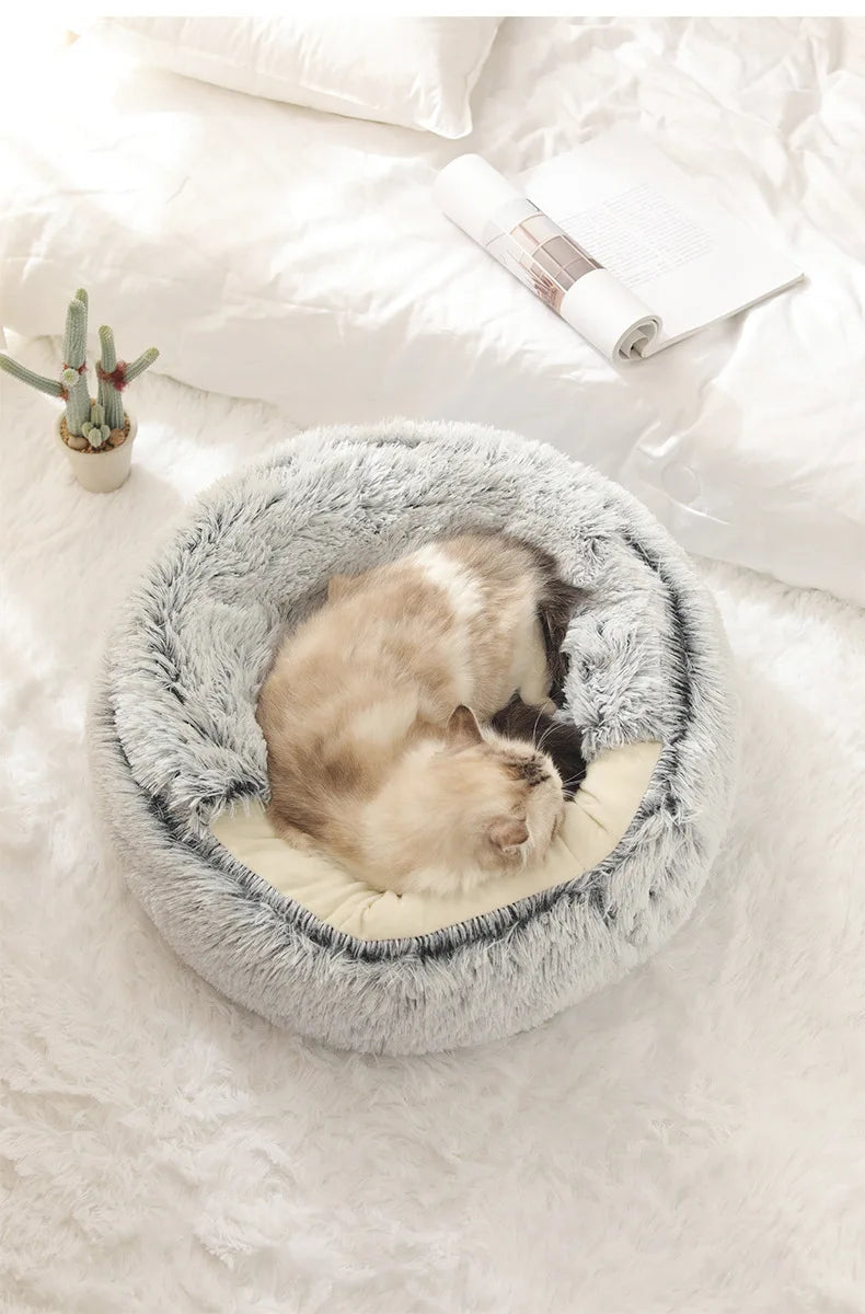 Autumn & Winter Soft Plush Pet Bed/Nest