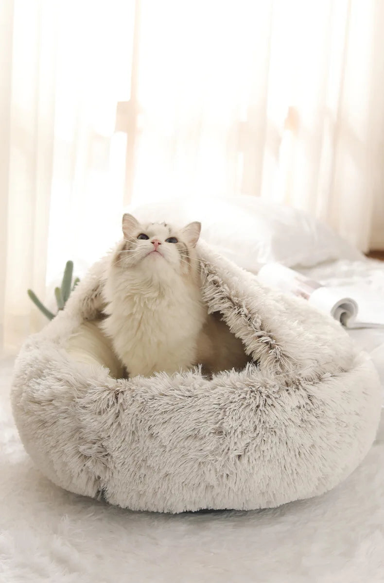 Autumn & Winter Soft Plush Pet Bed/Nest