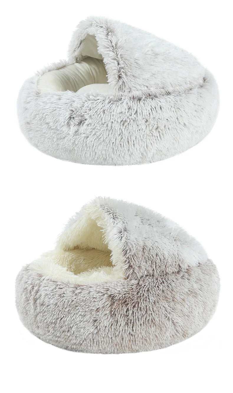 Autumn & Winter Soft Plush Pet Bed/Nest